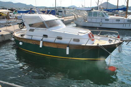Rental Motorboat Apreamare Smeraldo 8 cabin Mykonos