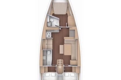 Verhuur Zeilboot Dufour Yachts Dufour 430 - 3 cab. Marmaris