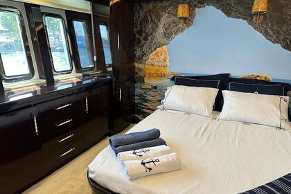 Custom 35 Meters Ultra Luxury Yacht With Her Wide Design Available For Your Great Cruising in İstanbul Bosporus