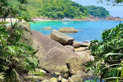 Boat tour in Ilhabela
