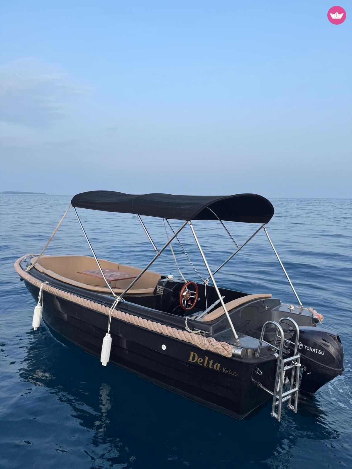 Bateau sans permis  szkuttniczy kruger delta 485 6cv 3