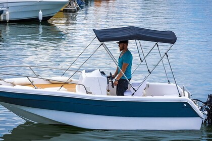 Verhuur Boot zonder vaarbewijs  Jeanneau Navy Blue Premium 5 places Cap d'Agde