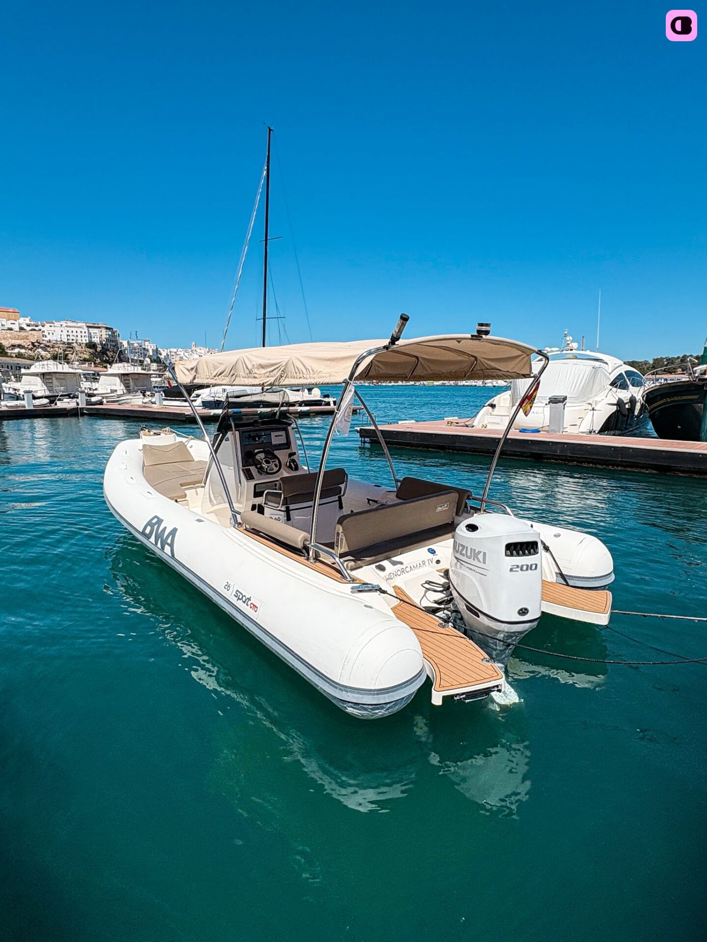 RIB BWA Sport GTO 26 200
