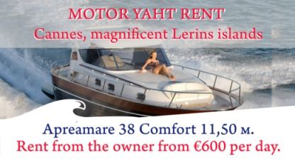 Location Bateau à moteur Apreamare Apreamare 38 Comfort Théoule-sur-Mer