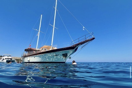 Miete Gulet Wooden Sailing Yacht Rhodos