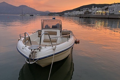 Rental Motorboat Ranieri 5.5 Milos