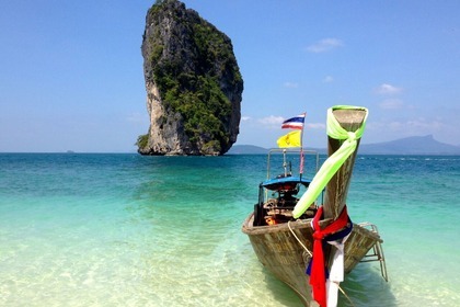 Rental Motorboat custom Long tail Boat Krabi