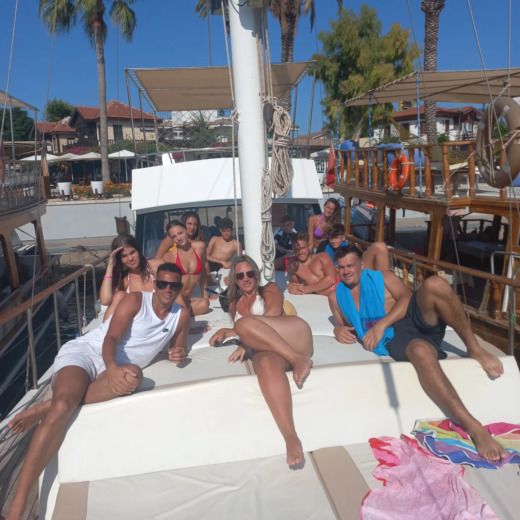 Sailboat Side manavgat vip boat 2015 Σχέδιο κάτοψης σκάφους