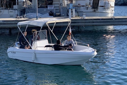 Hyra båt Båt utan licens  Silver Wave 450 silver ,  SANS PERMIS ! Saint-Raphaël