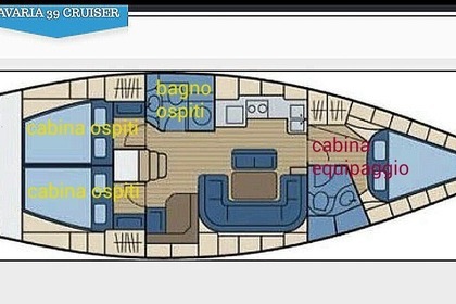 Hire Sailboat BAVARIA 39 CRUISER Split
