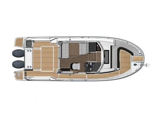 Motorboat Jeanneau Merry fisher 895 Boat design plan