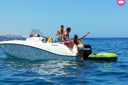 Miete Motorboot Quicksilver 5.35 cruiser Lanzarote