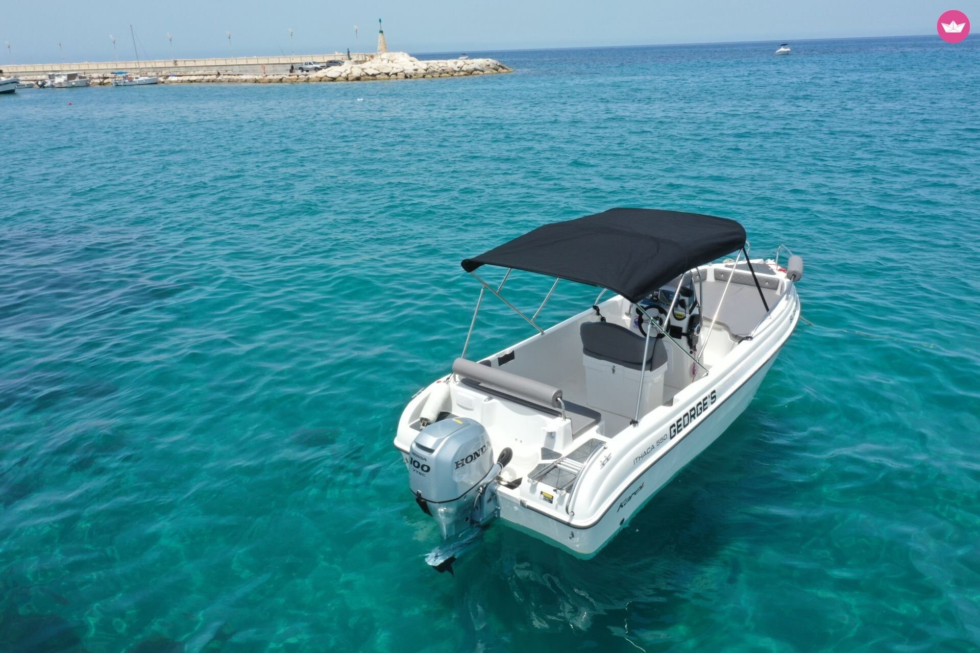 Bateau à moteur Karel Itacha 555 100cv 2