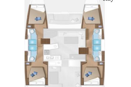 Location Catamaran Lagoon-Bénéteau Lagoon 46 - 4 + 1 cab. Marina di Portorosa
