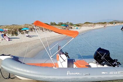 Hire RIB Bwa panama 17 Olbia