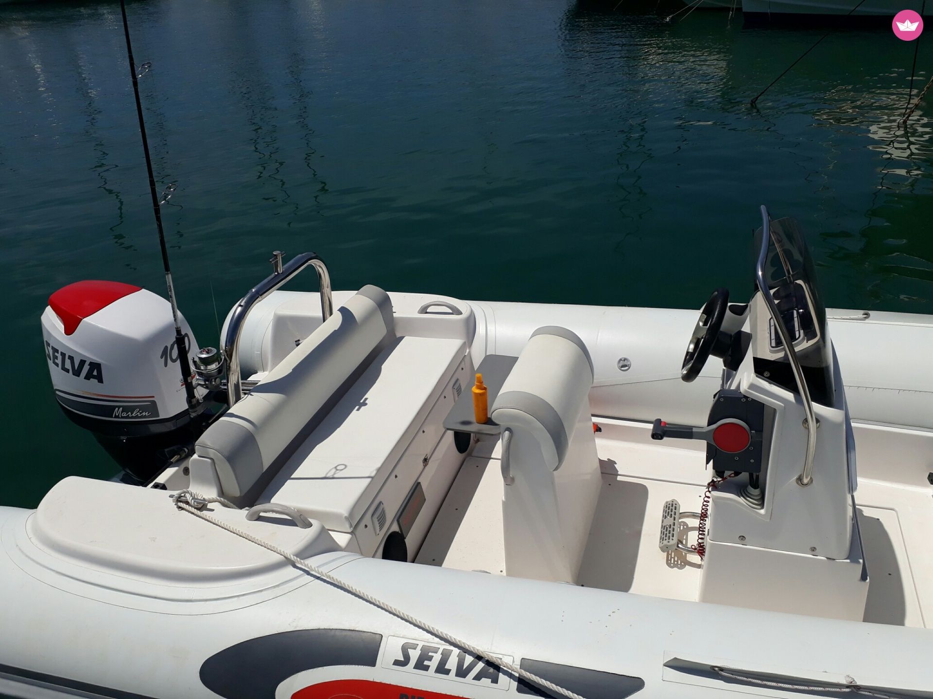 Semi-rigide Yamaha Selva 570D de particuliers et professionnels