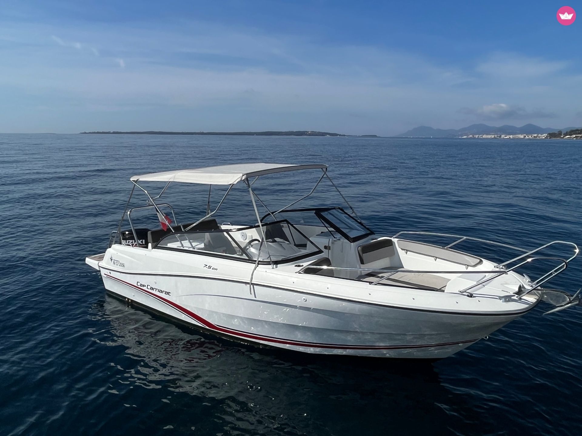 Bateau à moteur Jeanneau Cap Camarat 7.5 Br 250cv