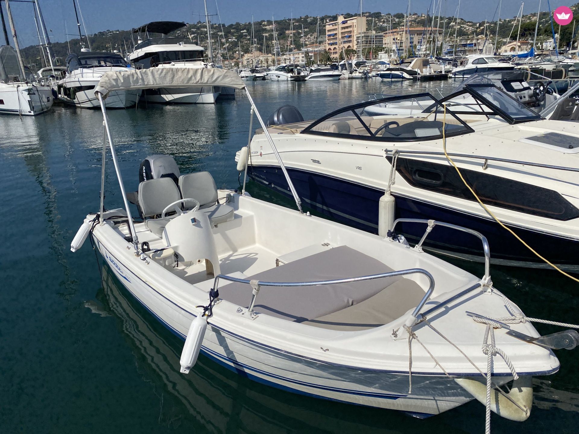 Bateau à moteur Quicksilver Fish 440 25cv 4