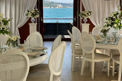 Luxury motor yacht for 120 people B2