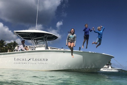 Verhuur Motorboot Cape Horn 35 centre console with twin 300hp Yamaha Charlotte Amalie