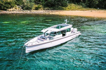 Miete Motorboot Axopar 37 Cross Cabin Kalamata