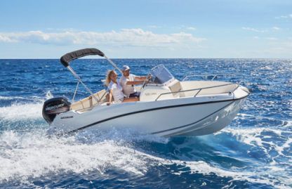 Rental Motorboat Quicksilver Activ 505 Open 4 Temps Mandelieu-La Napoule