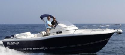 Miete Motorboot White Shark 265 Hyères