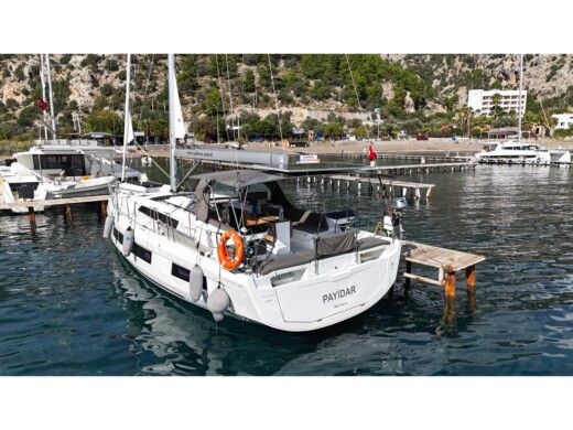 Sailboat Dufour 44 Performance Boot Grundriss