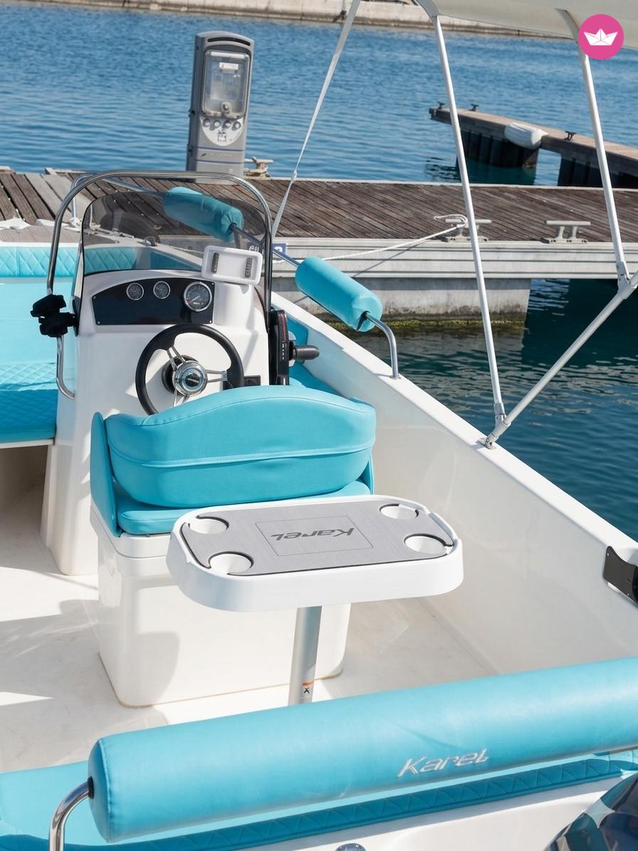 Bateau sans permis  Karel Ithaka 550 50cv 4
