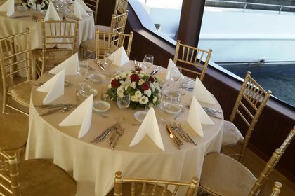 Spacious 24m Motoryat for 80 people B12