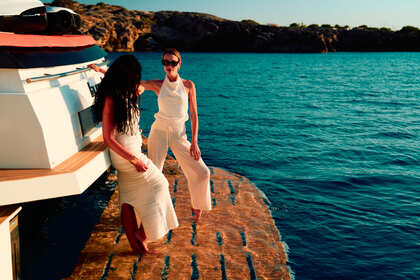 DE ANTONIO YACHTS D50 OPEN "LA PERLA" IBIZA CHARTER