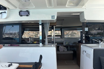 Ouna Catamaran - Private Lagoon 46 - Owner operated - Tailor-made luxury cruises from Paros