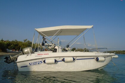 Rental Boat without license  Nireus 400 Lefkada