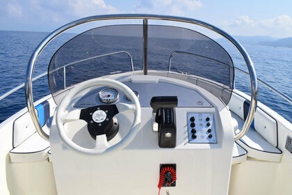 Charter Boat without licence  Prua al Vento idea marine 5.80 Quick silver 40cv 40cv Riva Ligure
