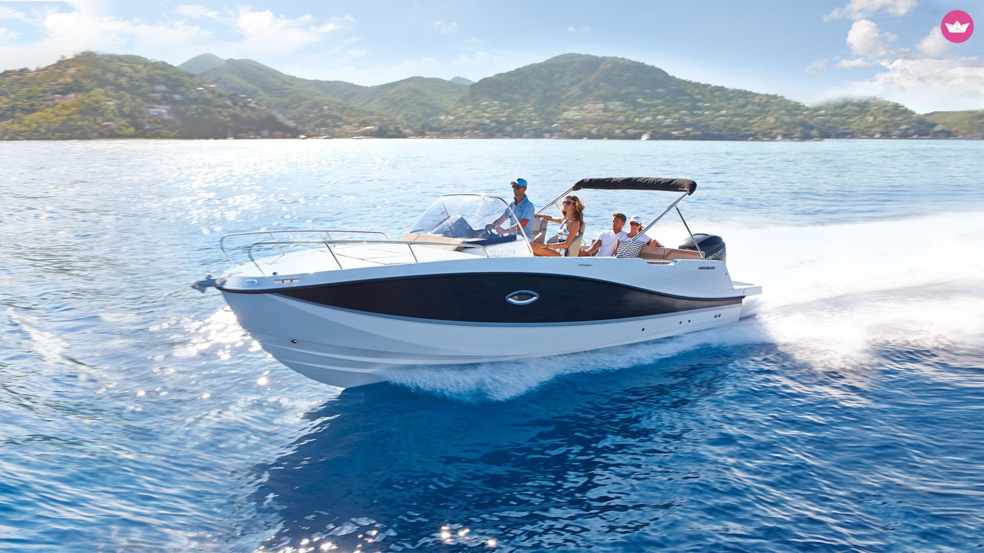 Bateau à moteur Quicksilver Activ 755 Sundeck 225cv