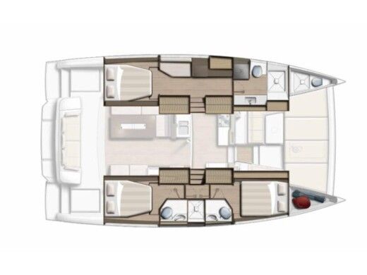 Catamaran  Bali 4.2 boat plan