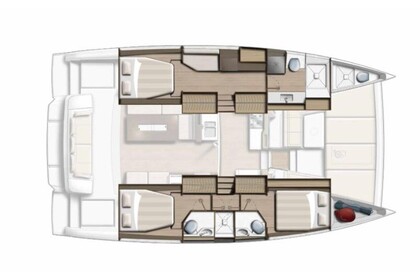 Charter Catamaran  Bali 4.2 Cagliari