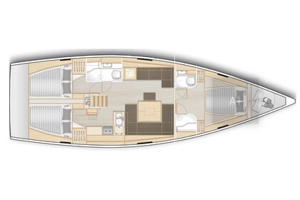 Miete Segelboot  Hanse 458-Owner Edition LUX (GEN,AC,WATERMAKER) Lavrio