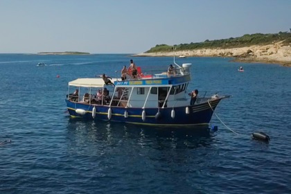 Charter Motorboat Self-built Troller Medulin