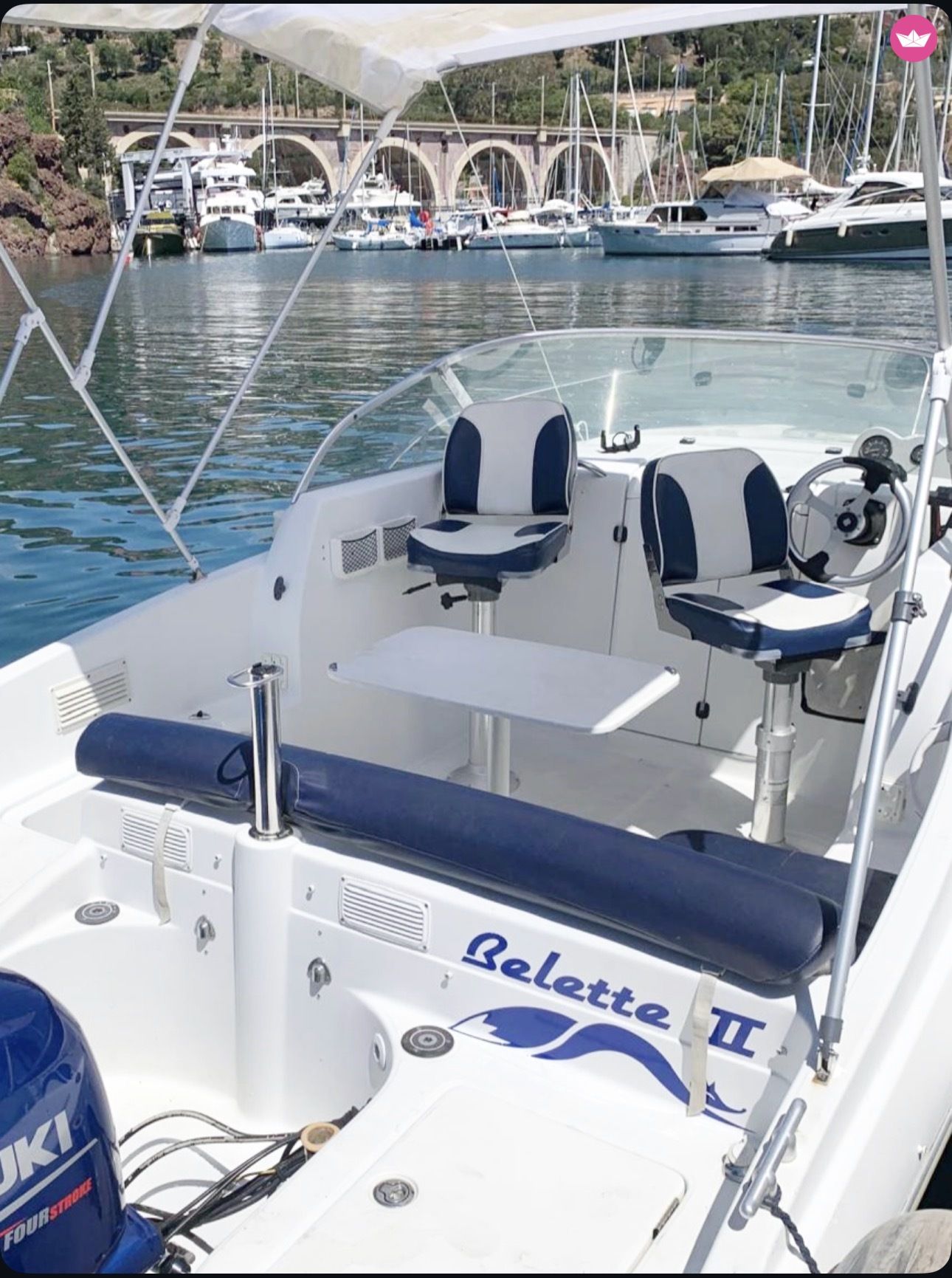 Bateau à moteur Beneteau Flyer 650 cabine 140cv 7