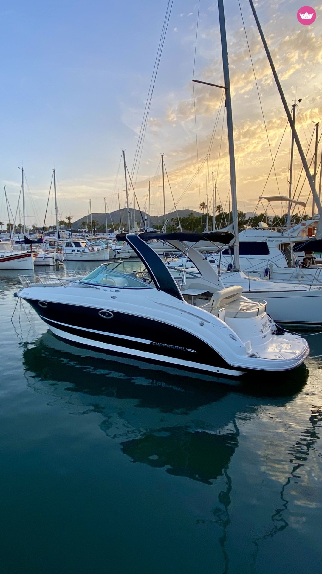 Rent Chaparral 270 Signature Motorboat (2018) in Puerto de Alcudia
