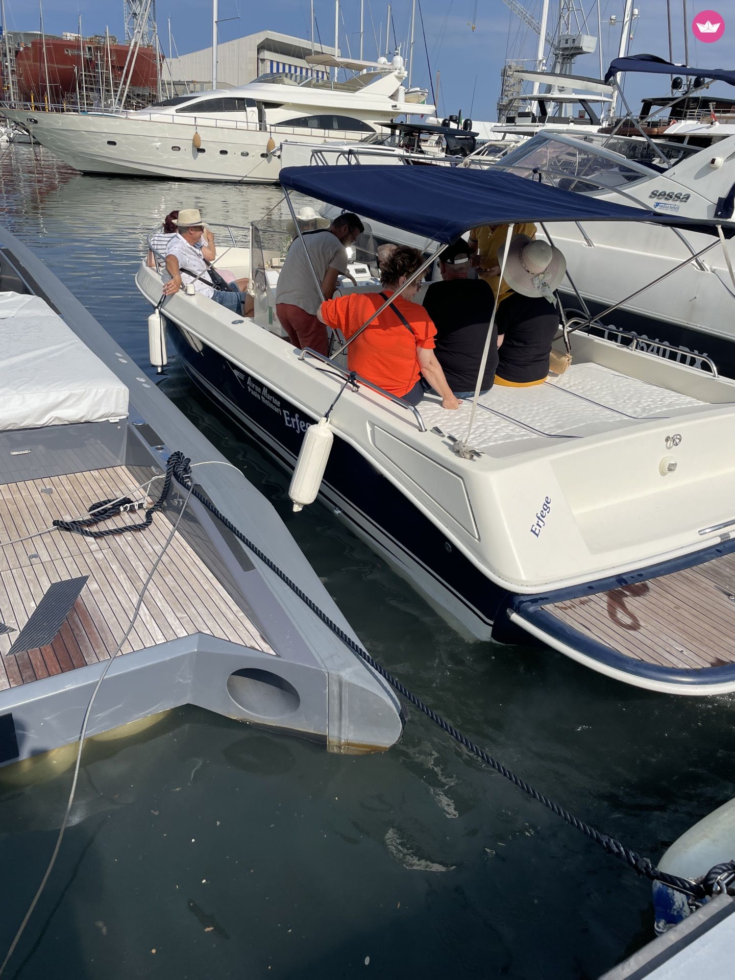 Bateau à moteur Paolo Molinari Airon marine 200cv 4