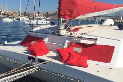 Porquerolles en Catamaran a voiles