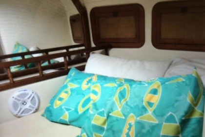 Fahren Sie dieses Motorboot mit 800 in Região dos