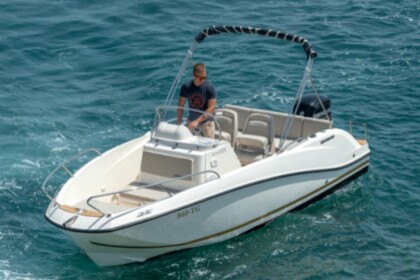 Rental Motorboat Quicksilver Luxury Smart Activ 555 Santorini