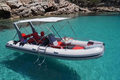 Location Bateau sans permis  ZODILUX RIB 500 15HP Port de Pollença