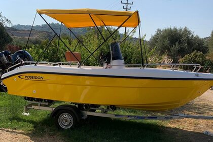 Rental Motorboat Poseidon Blue Water 170 Rhodes