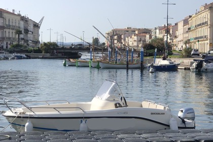 Charter Motorboat QUICKSILVER ACTIVE 455 OPEN Sète
