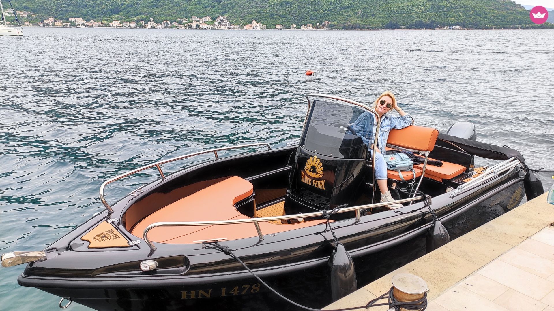 Charter Black Pearl Poseidon Motorboat (2023) in Perast Click&Boat