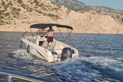 Rental Motorboat Saver 580 Rab
